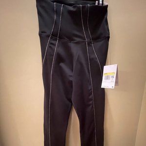 Nike, Women, X-Small, Stretchy, Black Yoga pants